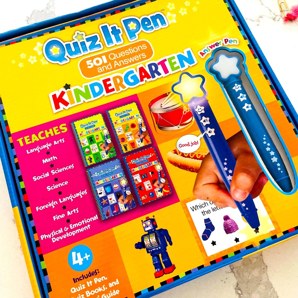 Quiz It Pen Kindergarten set